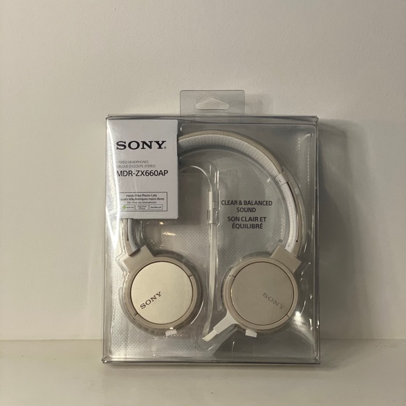 Sony Other - White Sony Stereo Headphones